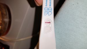 Positiv schwangerschaftstest negativ einmal einmal Schwangerschaftstest einer