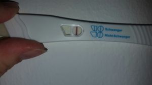 Schwangerschaftstest erst nach stunden positiv